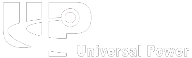 Universal Power White Logo